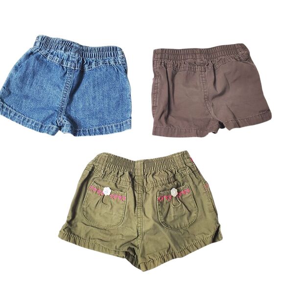 Infant Toddler Girl 18-24m 8 Piece Shorts & Top Spring Summer Clothing Bundle - Picture 9 of 15